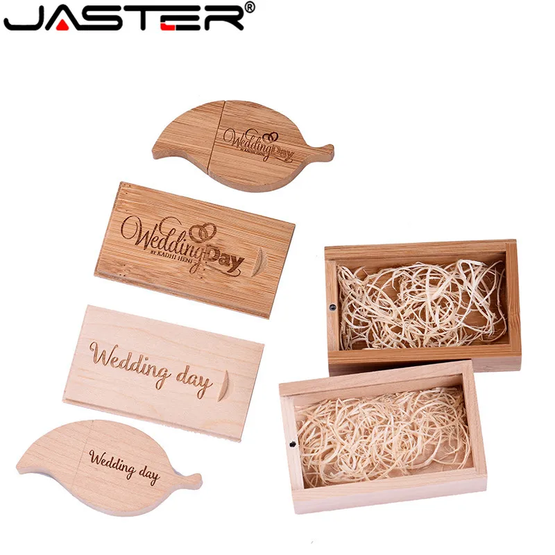 USB флеш-накопитель JASTER с логотипом на заказ u-диск в форме листа + коробка 2 0 4 ГБ/8