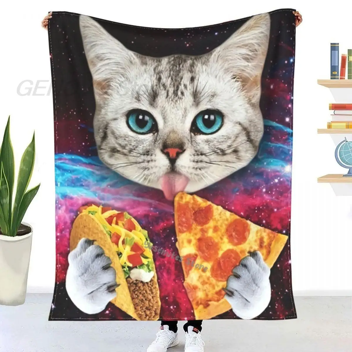 

Katze Decke Sherpa Decke Bettwäsche weiche Decke