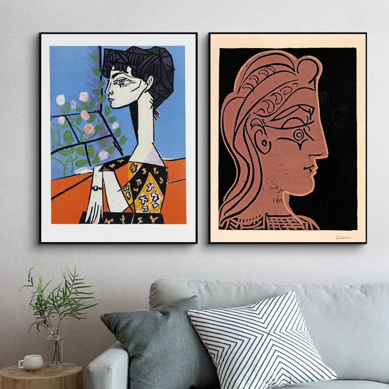 Mordern Abstract Home Decoration Print Canvas Art Wall Pictures Poster Printings Paintings French Henri Matisse Girl | Дом и сад