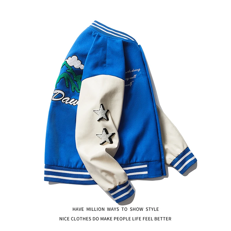 

2021 New Autumn Towel Embroid Women's Baseball Jacket Unisex Men's Bomber Letter Coat Campus Varsity Jacket Couple Casual Street