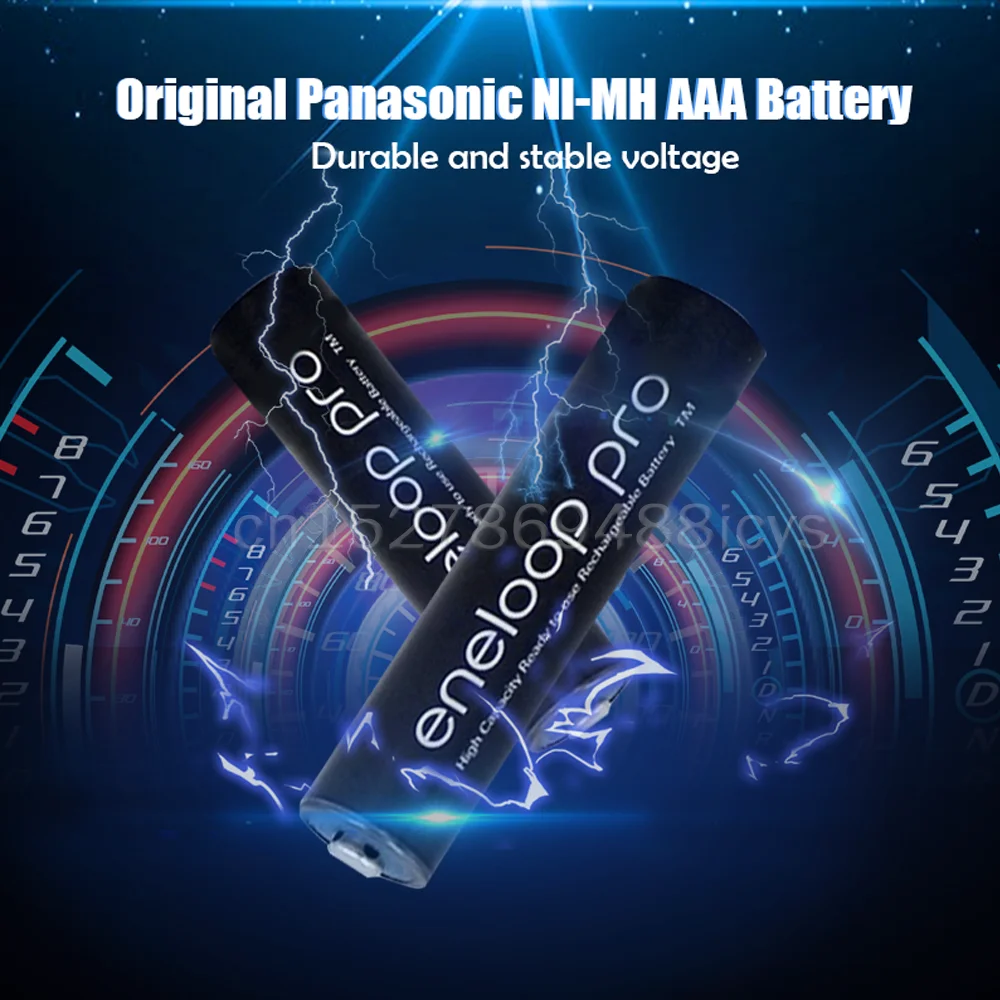 1-4 шт. Panasonic Eneloop Pro 1 2 в Ni-MH 950 мАч AAA перезаряжаемая батарея для игрушек пульт