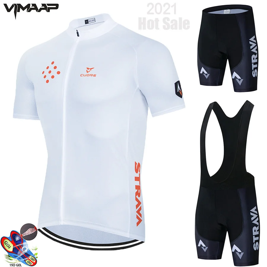 

Second hair strava cycling suit short sleeve suit men's and women's cycling suit summer thin cycling suit Jersey
