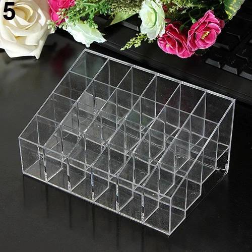 Акриловые органайзеры для макияжа с 40/24 отделениями подставка помады