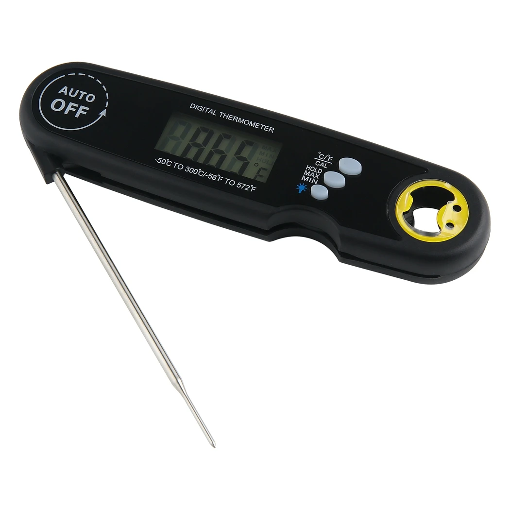 

BBQ Meat Thermometer Rotatable Digital Food Thermometer Chocolate Oven Milk Water Oil Kitchen Cooking Electronic Probe Test