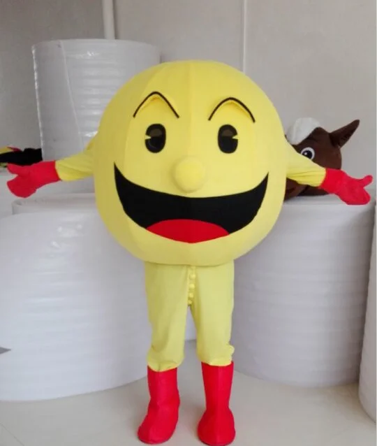 

EVA Material Pac-Man Pacman Mascot Costume Cartoon Apparel Masquerade Birthday party Cosplay