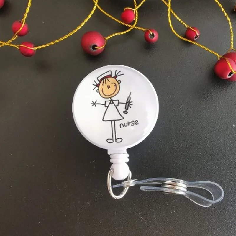 Новое поступление высокое качество выдвижной врач значок медсестры модный