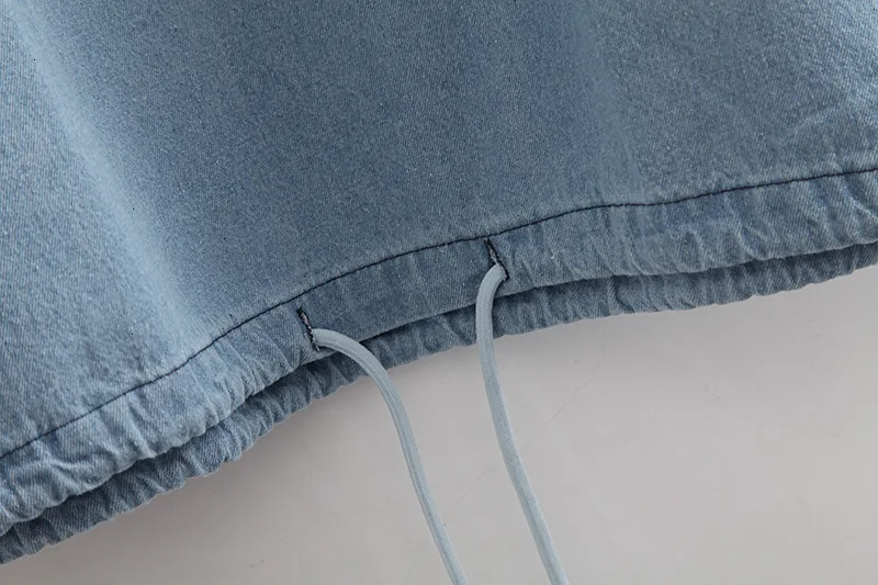 Jurk Nieuwe Lente Losse Hooded Jurken Plus Size Denim Voor Vrouwen Party Dress Vintage Harajuku vestidos |