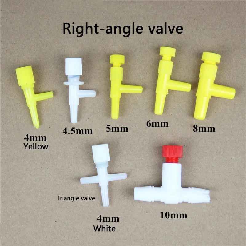 

Tank Volume Control Valve Aquarium Air Regulator Flow Tube Pipe Divider Valve Adjustable Oxygen Pump 1 Pcs