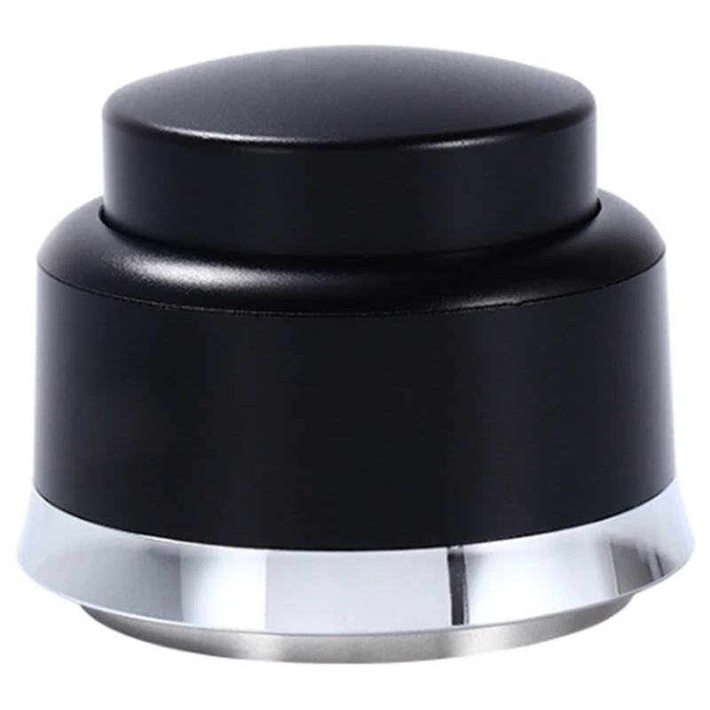 

Coffee Press 58mm Stainless Steel Flat Bottom Press Type Distributor Press Powder Hammer Coffee Maker