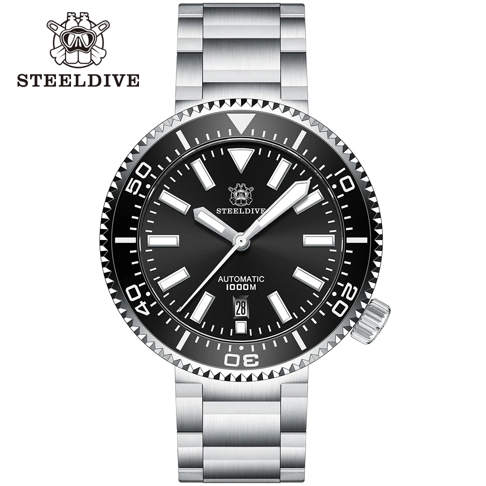 Новые часы Steeldive 2020 SD1976 Diver Watch с керамической рамкой NH35 Watch|Мужские механические