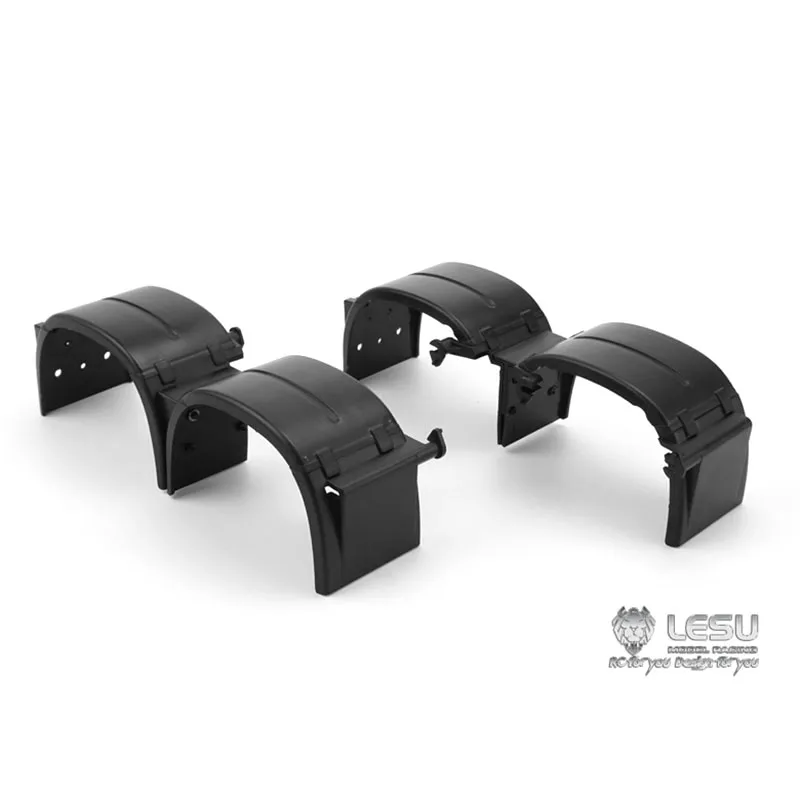 Пластиковый брызговик LESU для 1/14 TAMIYA RC MAN 4x4 4x2 самодельный трактор грузовик модель