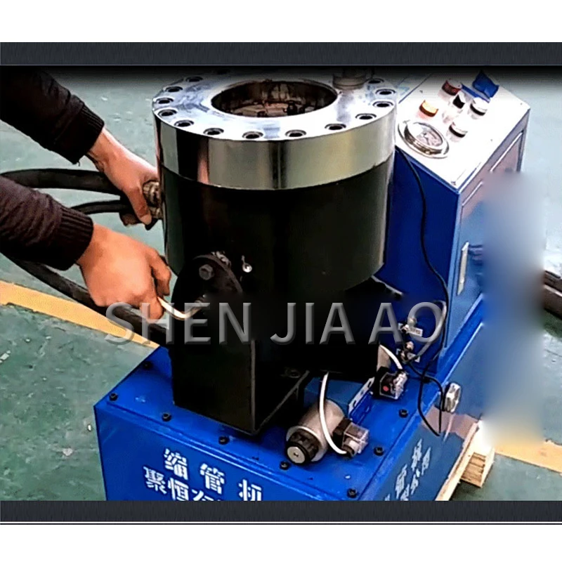 1PC High Pressure Hose Crimping Machine Galvanized Pipe Shrinking Tube Crimp 220V/380V | Инструменты
