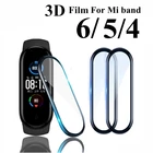 1-3 шт. 3D изогнутая пленка для Xiaomi Mi Band 4 5 6 защита для экрана на Xiami Miband5 Band5 защитное стекло Xiomi Mi Band 6 Band6