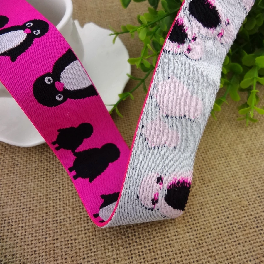 #247 жаккардовые брендовые эластичные ленты для одежды детская лента волос