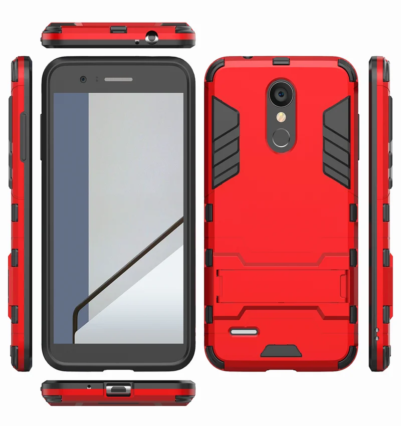 Для LG G5 чехол Armor kickstand для телефона K8 K10 V20 Stylo4 LV3 LV5 G6 G7 Q6 V30 | Мобильные телефоны и