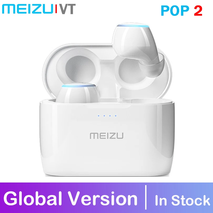 Глобальная версия Meizu POP 2 POP2 TW50S, беспроводные наушники, Bluetooth 5,0, гарнитура, мини наушники-вкладыши, водонепроницаемые, с беспроводной зарядкой