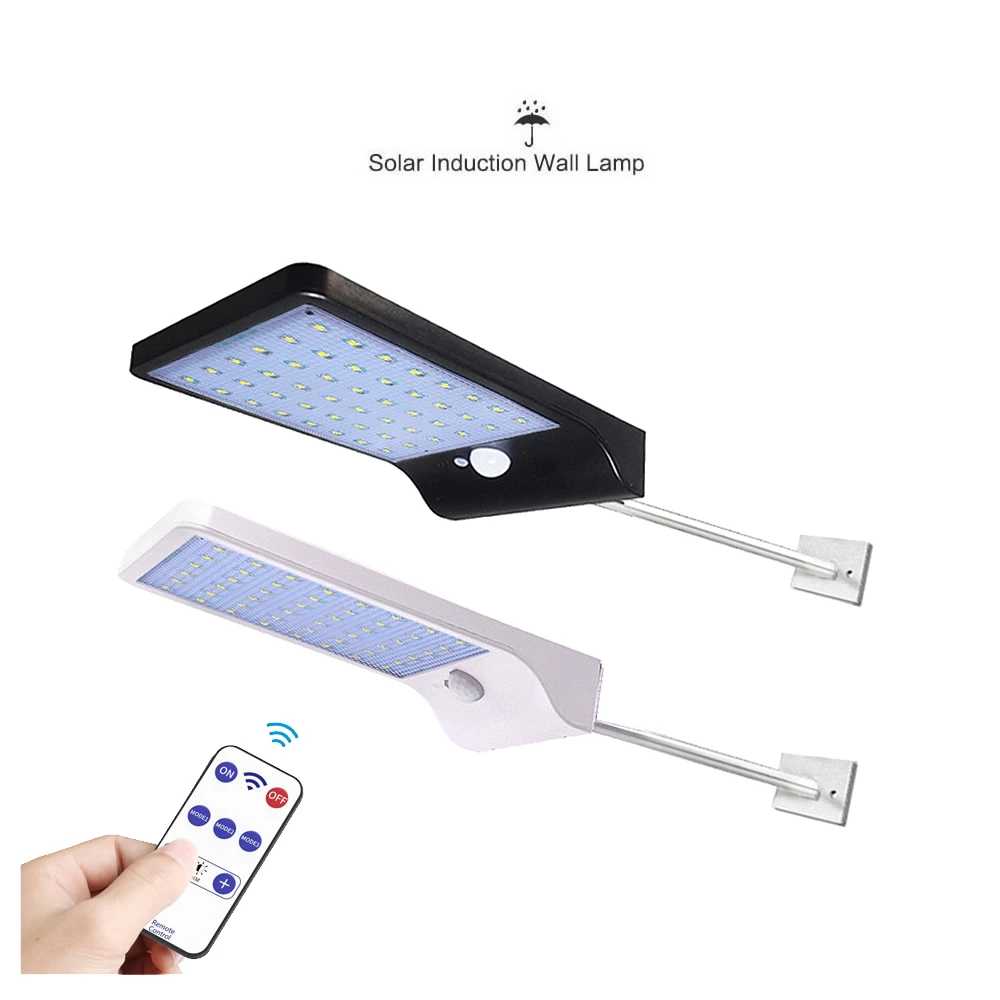 Дистанционный 48/36 светодиодный уличный фонарь на солнечной батарее уличная