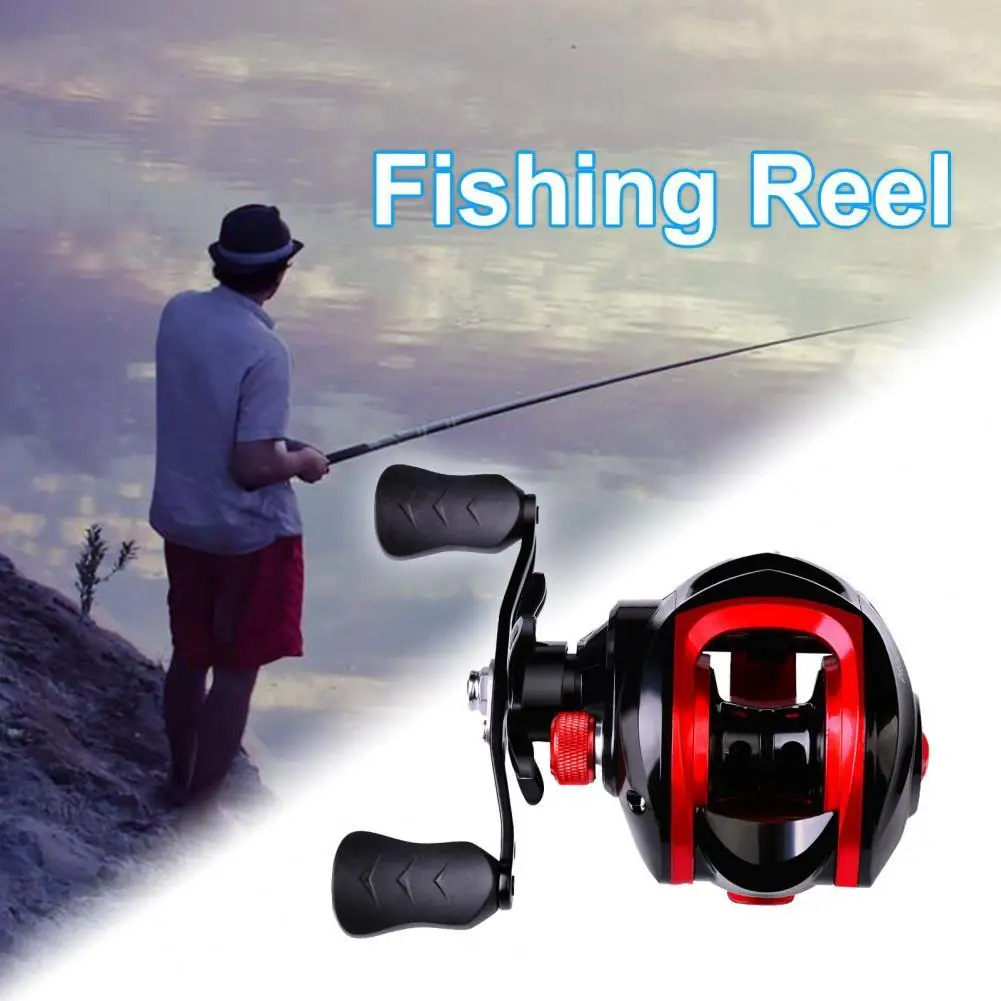 

Fishing Reel 7.2:1 Gear Ratio Water Drop Metal 10kg Drag Right/Left Hand Wheel for Angling Practical Spinning Casting Reel