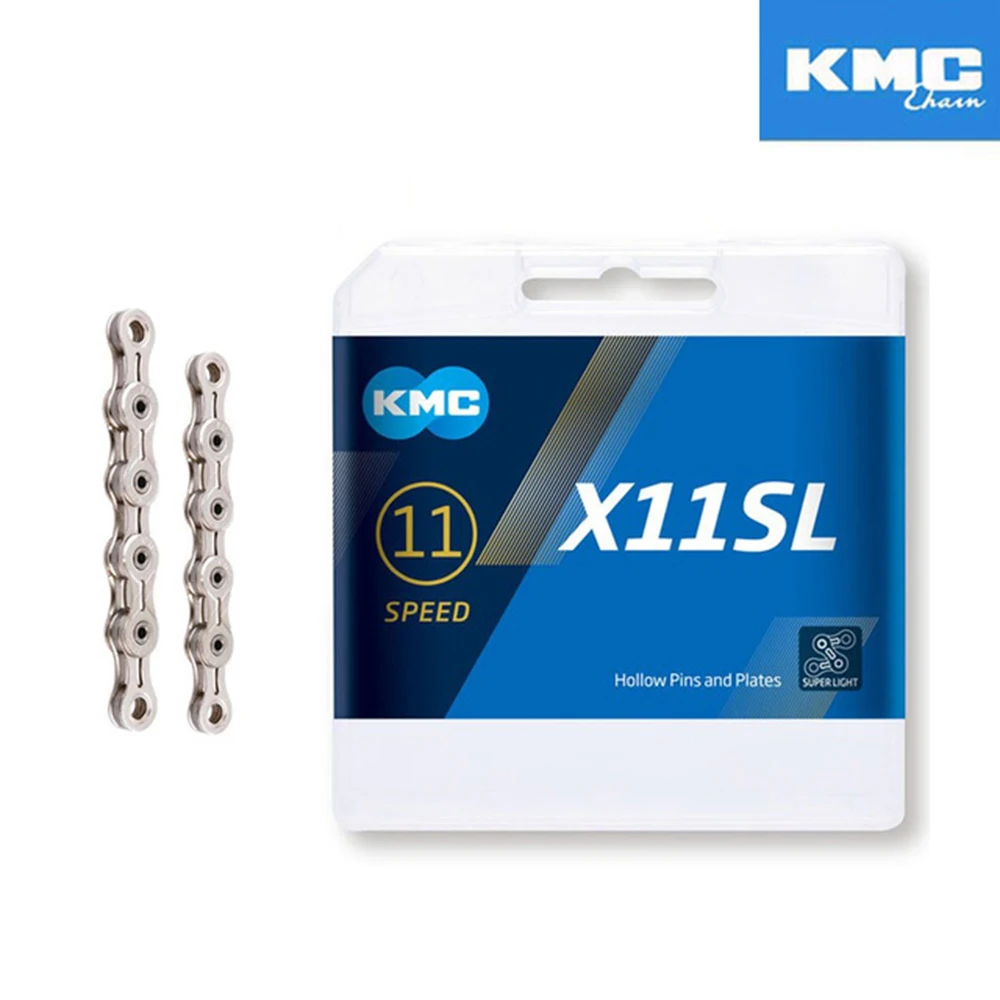 Велосипедная цепь KMC X11SL велосипедная с 11 скоростями Аксессуары для велосипеда