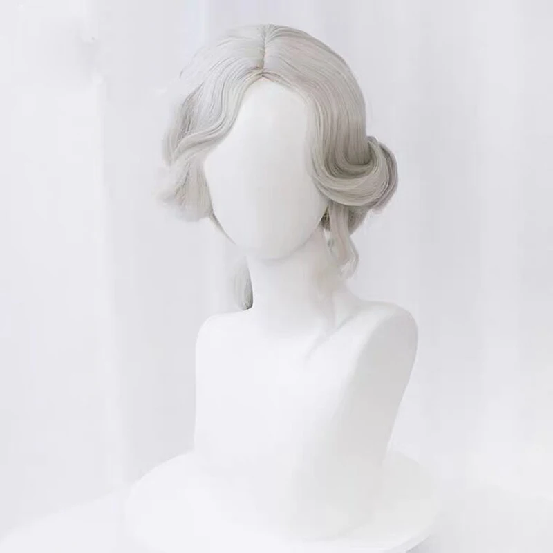 Парик для косплея Джозефа деаульниера костюма с V-образным кудрявым центральным