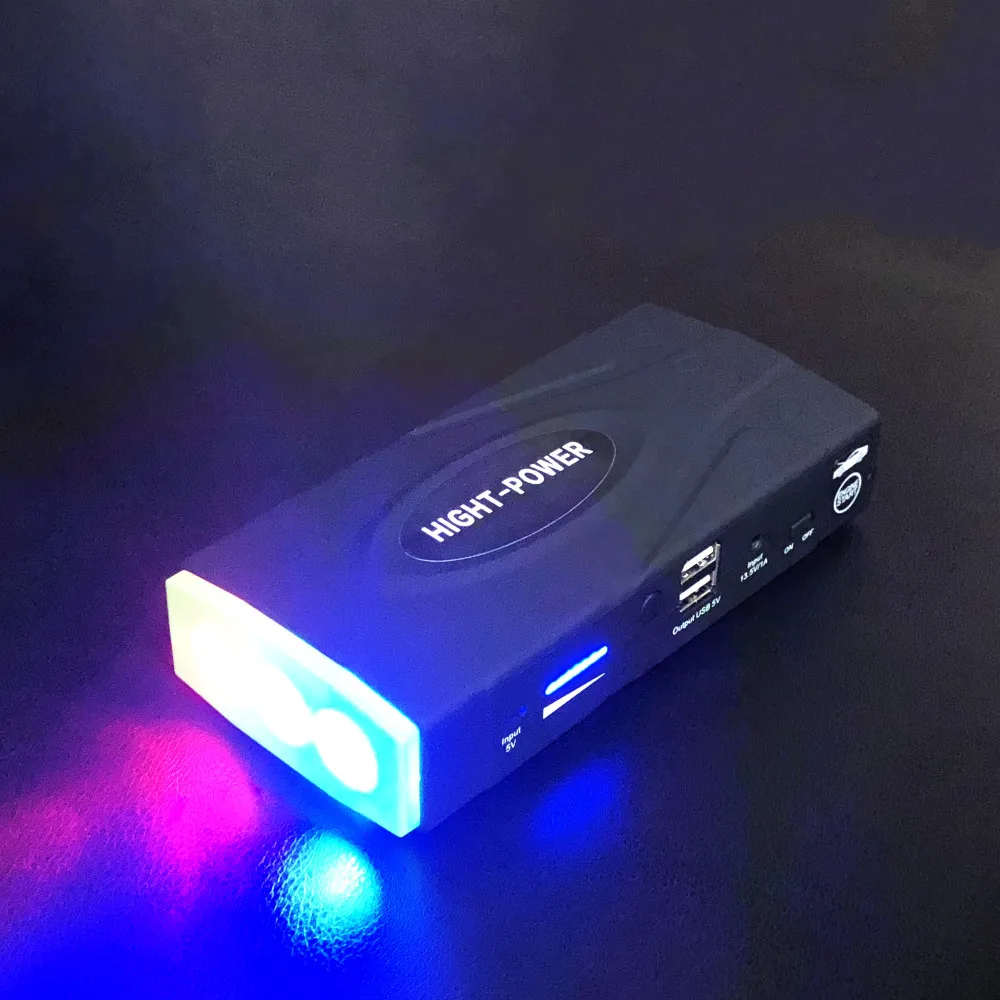 Высокого Мощность автомобиль скачок стартер 12V 600A Portabe Мощность банк 2USB Выход аварийного супер Constand Напряжение бензин дизельный авто