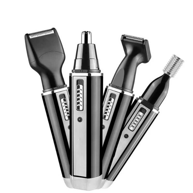 

Hot sale 4-in-1 Electric Beard Shaver for Men Hair Clipper Set Nose Shaving Hair Trimmer