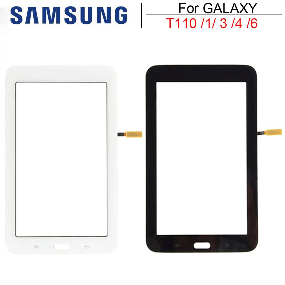 Новый чехол для Samsung Galaxy Tab 3 SM T110 T111 T113 T116 T114 сенсорный экран панель T114|ЖК-экраны и