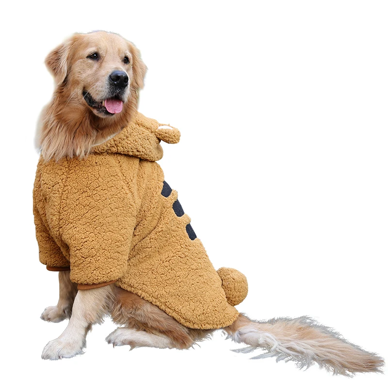 

Dog Clothes Medium Size Large Dog, Golden Retriever Labrador Winter Big Dog Thickened Pet Autumn/Winter Clothes