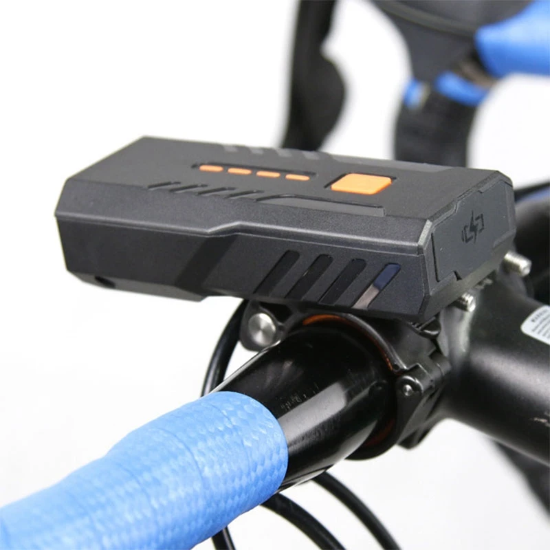 

5000Mah Bicycle Light Smart Light Sensor Front Bike Light IP63 Waterproof Light for Bike LED USB Rechargeable Flashlight