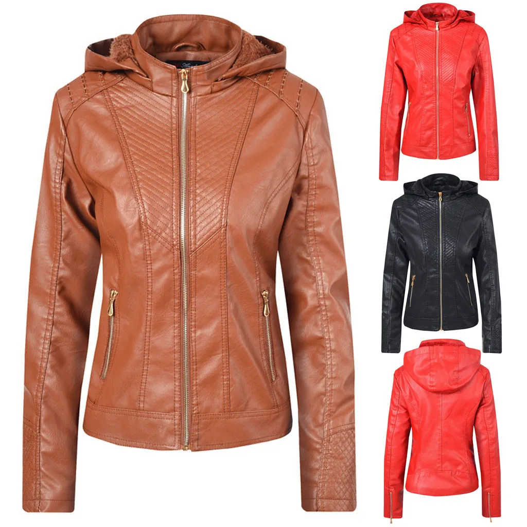 2019 зимняя и весенняя женская куртка Женская Повседневная приталенная на молнии с