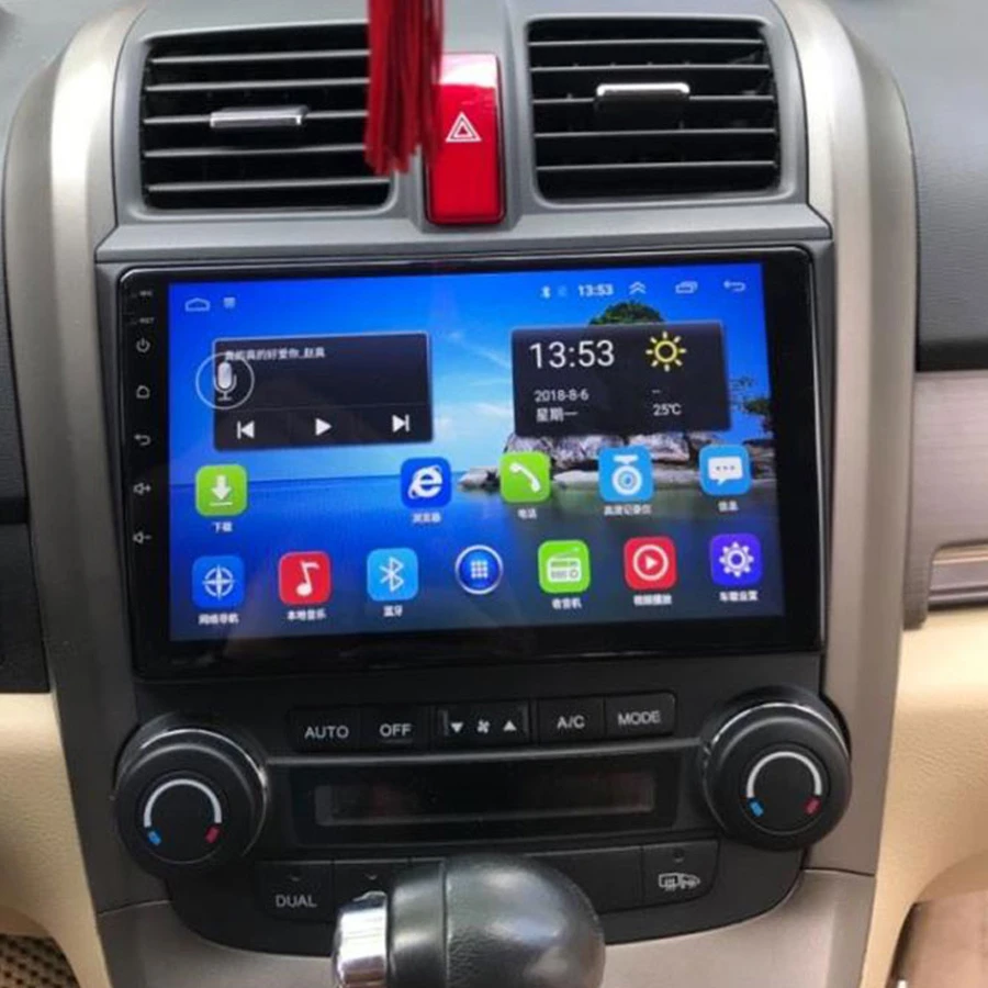Мультимедийный плеер для Honda Crv Android 10 64 ГБ 2Din Dvd GPS Bluetooth навигация стерео головное