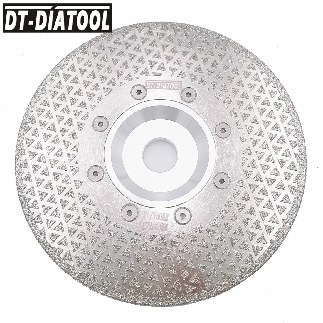 DT-DIATOOL 1 шт. 4," /5"/" /9" двусторонний алмазный отрезной диск с электролитическим покрытием и шлифовальный диск гранит мраморный диск круглопильного станка камнерезный диск