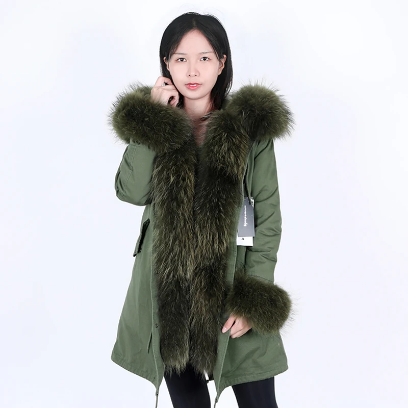 Длинная камуфляжная кофта MaoMaoKong chang kuǎn micci dōngzhuang Wais zhēnzhéng de husion pméo bǎonuǎn yǔrngfú