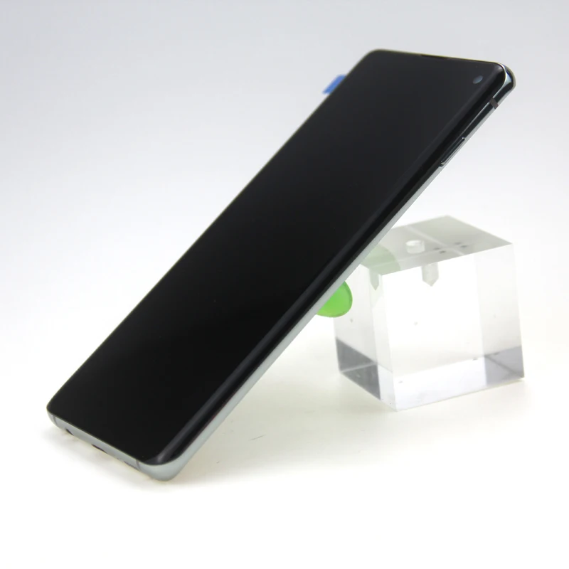 Замена AMOLED LCD для SAMSUNG Galaxy S10 SM-G9730 G973F ЖК-дисплей дигитайзер сенсорный экран |