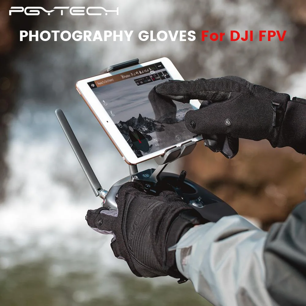 

3 размера PGYTECH перчатки фотографии перчатки Многофункциональный ветрозащитная Горные лыжи для верховой езды флип Водонепроницаемый сенсор...