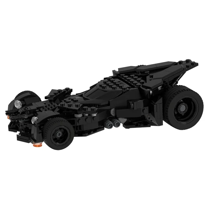 

MOC Car City Dawn of Justice Batmobile Model DIY Movie Sports Speed Championss Racers Building Block Toy For Kids Gfit 381pcs