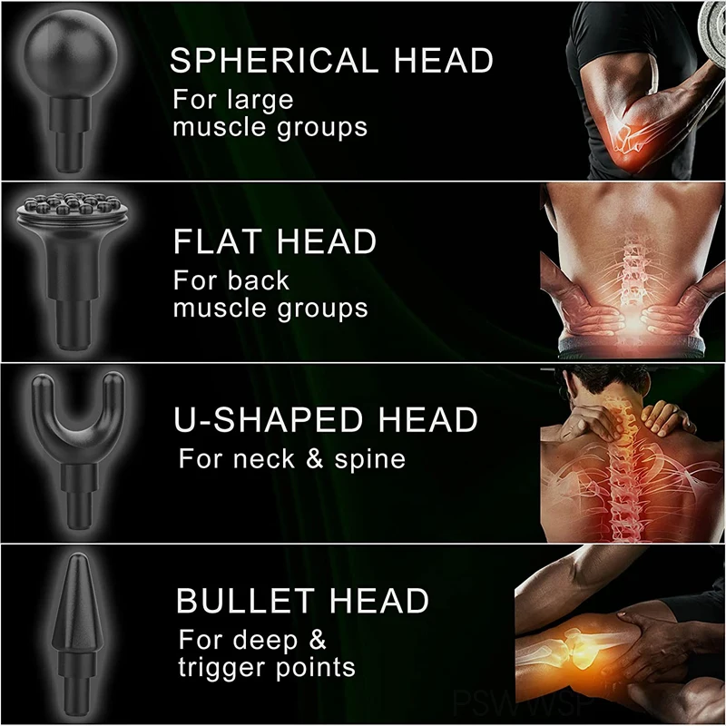 Мини массажный пистолет для глубоких тканей ударный Массажер мышц облегчения