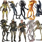 Фигурки NECA инопланетный воин Jungle Hunter Predator Resurrection Delune, экшн-фигурки для новорожденных, Крейга, винбелкса, ксеноморфа, 20 см