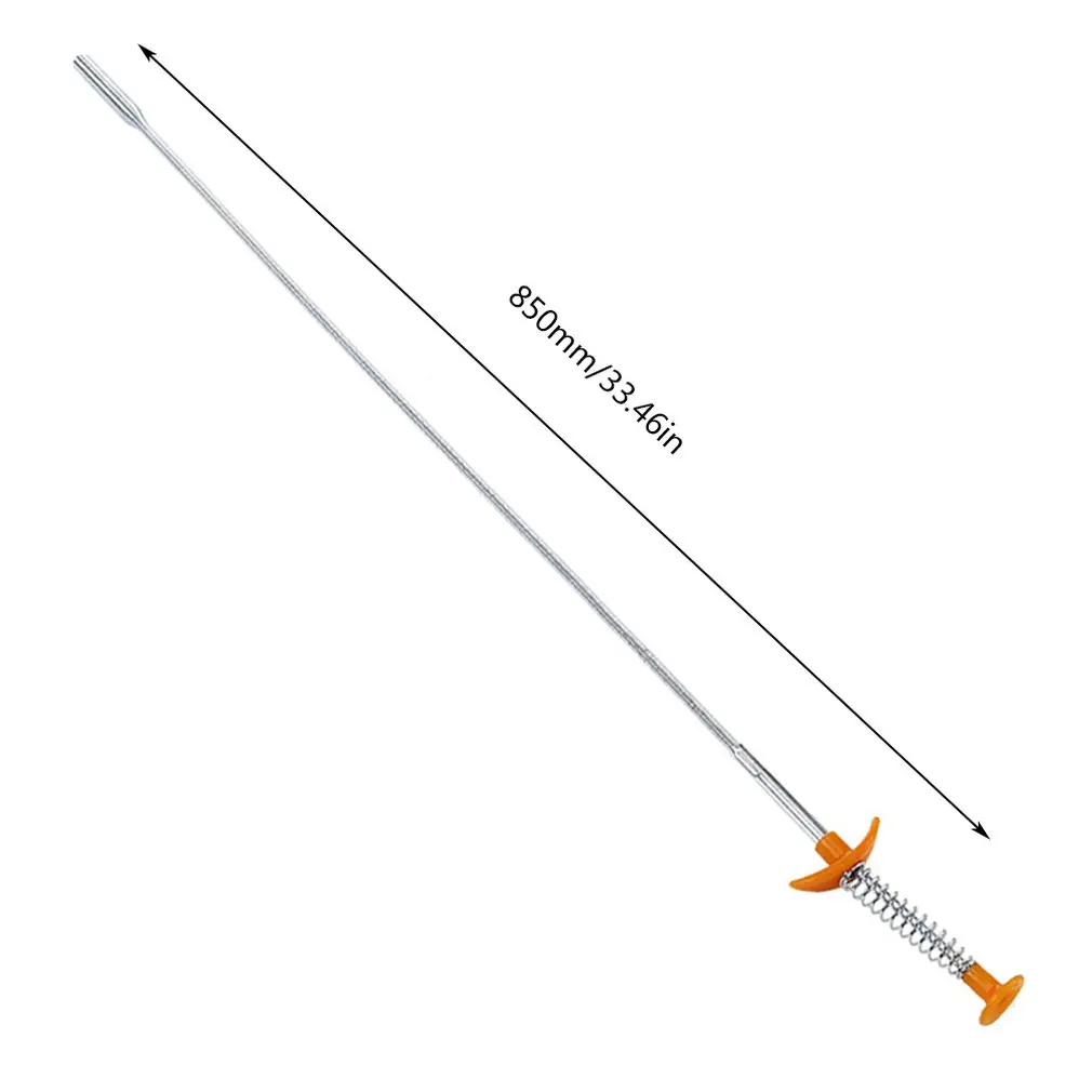 Гибкая рука резинка на талии Pressable канализационные сборщик мусор Клип земснаряд