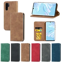 magnetic flip leather case for huawei p30 p40 pro lite p smart 2019 2020 2021 wallet card slot stand cover for honor 20 pro case