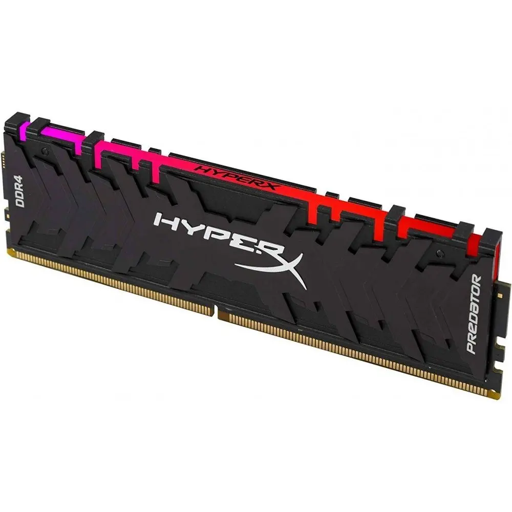 Модуль оперативной памяти ПК Kingston 16GB 3200MHz DDR4 CL16 DIMM XMP HyperX Predator RGB HX432C16PB3A/16 |