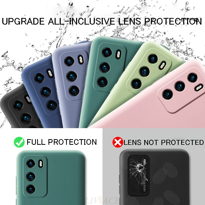 new liquid silicone phone case for xiaomi poco m3 global original soft camera protective back cover cases on poco m3 coque funda free global shipping