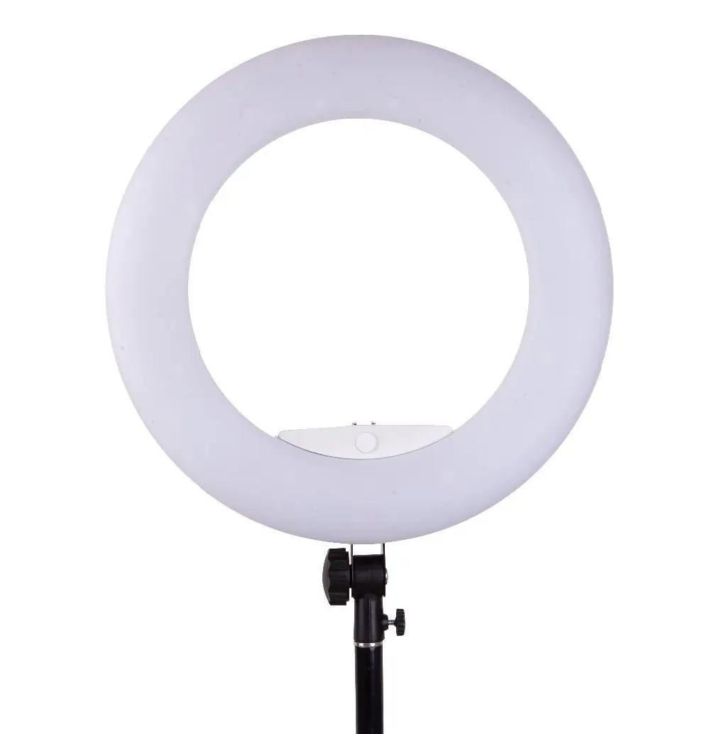 

Yidoblo FS-480II White Photo Studio LED Dimmable Ring Light Lamp + bag + tripod Photographic Lighting 3200-5500K 480LED Lights