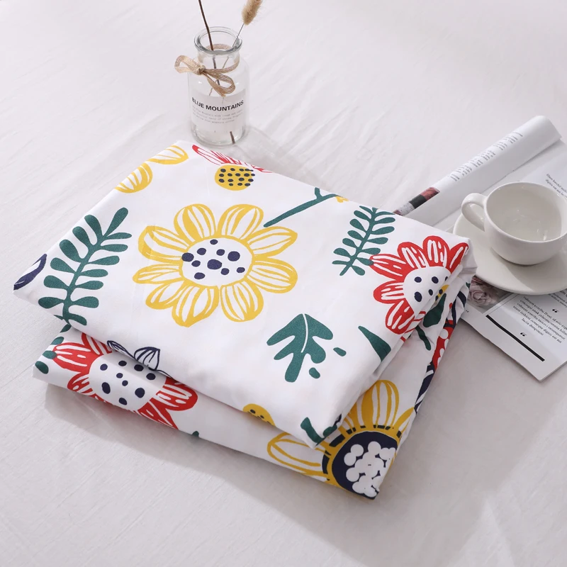 Пододеяльник в пасторальном стиле для детей удобный мягкий слитный чехол