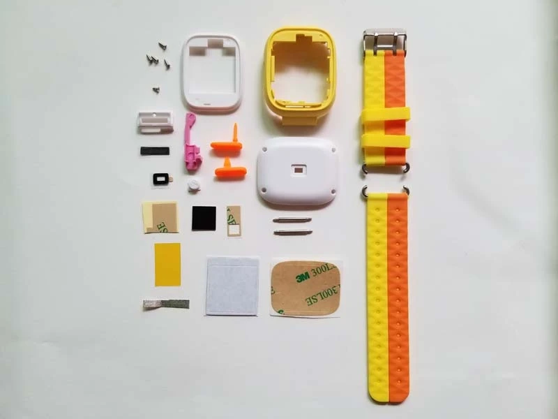 Q90 дети Smartwatch Ремонтный комплект крышка с полным корпусом винты клейкий силиконовый ремешок для часов Пластиковые чехлы Замена