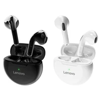 original for lenovo tws bluetooth earphone livepods ht38 mini wireless headphones earbuds with mic sport 9d stere bass headset