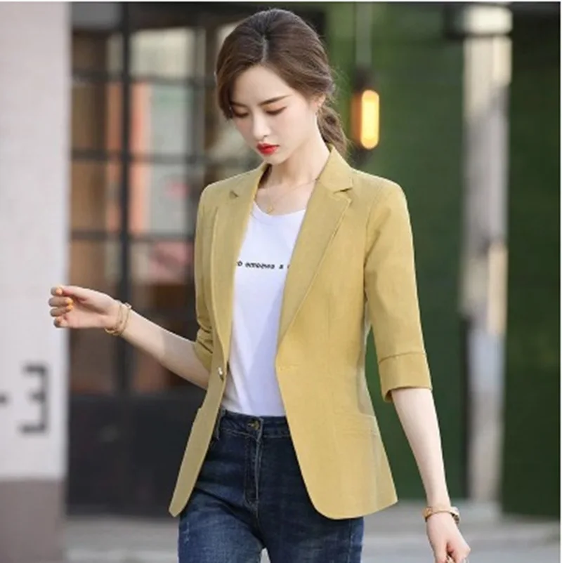 

Blazer Jacket Women's new style in spring and summer 2021