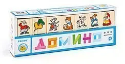 Домино детское деревянное Репка Томик Томь Сервис|Игры для вечеринки| |