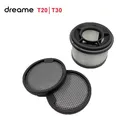 Оригинальный ручной пылесос Dreame T20 T30, моющийся набор фильтров НЕРА