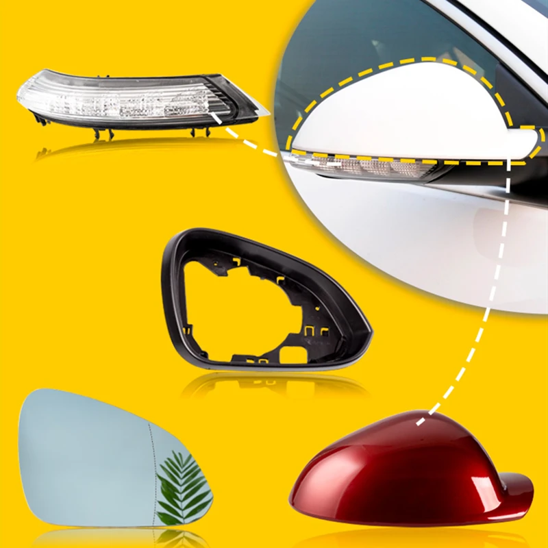 Зеркало заднего вида крышка вывернув наизнанку светильник/зеркало рамка для Buick